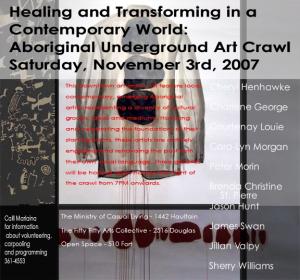 Aboriginal Underground Art Crawl